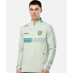Clearance O'Neills Adult Donegal Nepal Half Zip Top Green