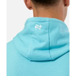 New O'Neills Adult Dublin Nepal Half Zip Fleece Hoody Blue