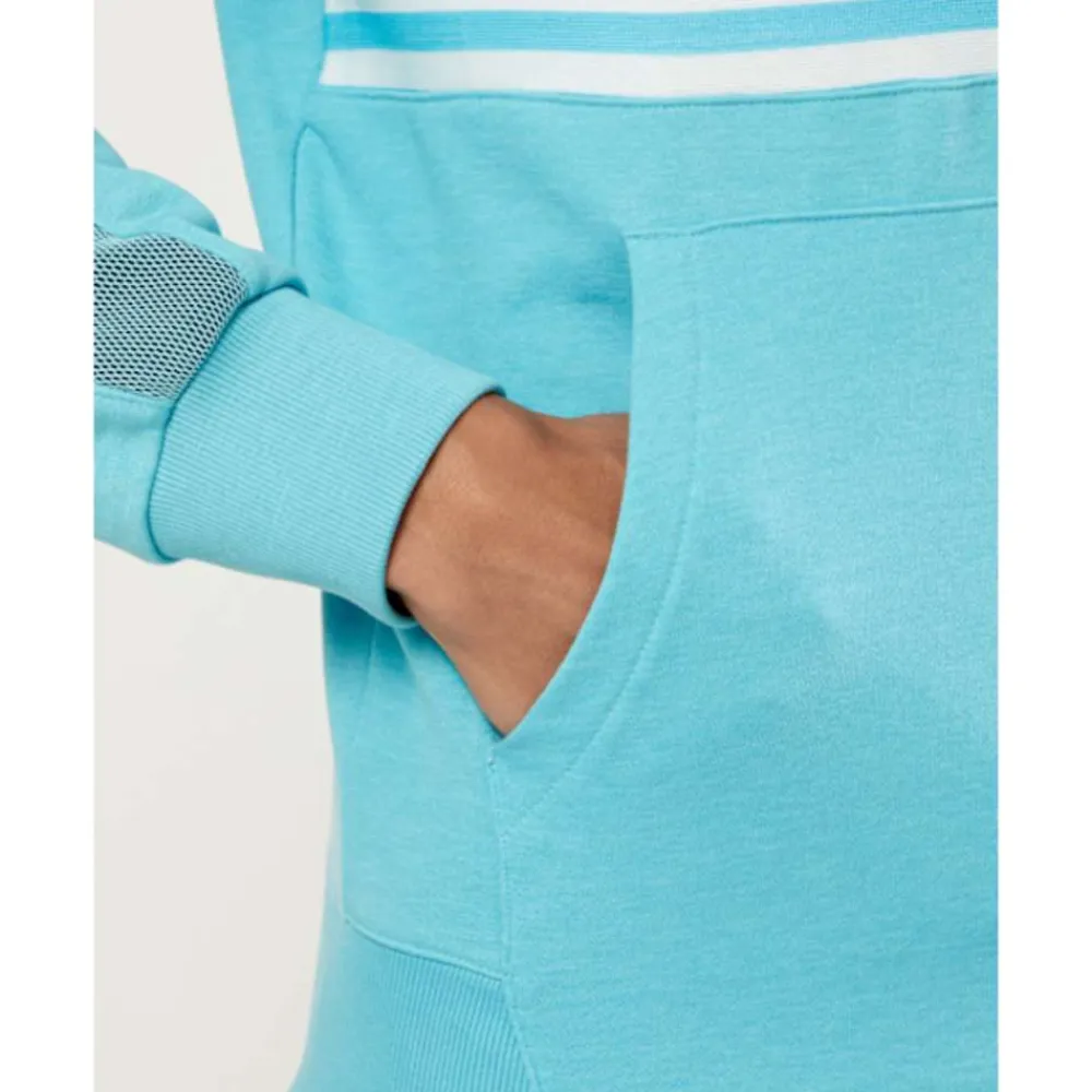 New O'Neills Adult Dublin Nepal Half Zip Fleece Hoody Blue