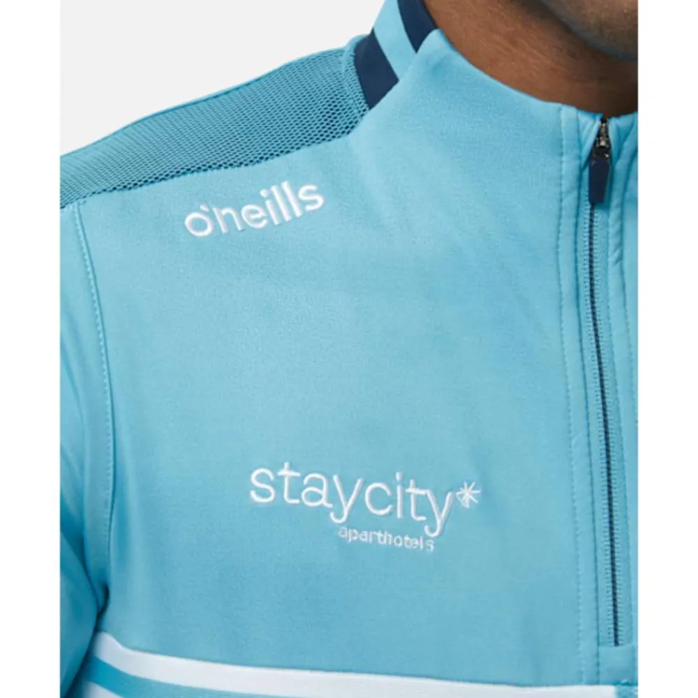 Clearance O'Neills Adult Dublin Nepal Half Zip Top Blue