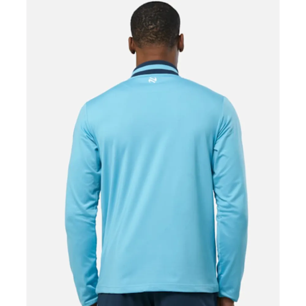 Clearance O'Neills Adult Dublin Nepal Half Zip Top Blue