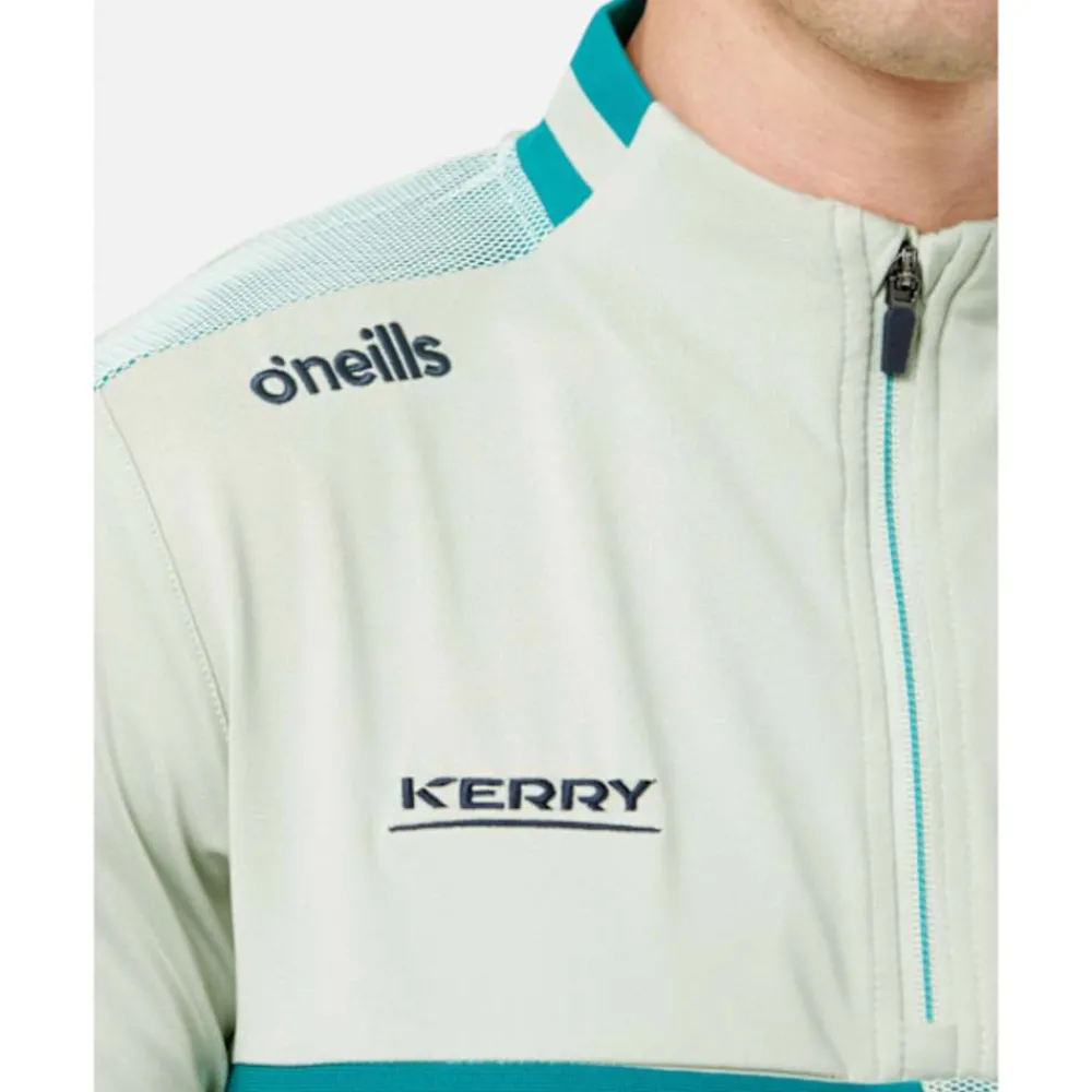 Clearance O'Neills Adult Kerry Nepal Half Zip Top Green