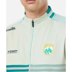 Clearance O'Neills Adult Kerry Nepal Half Zip Top Green