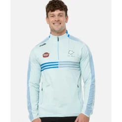 New O'Neills Adult Kildare Nepal Half Zip Top Blue
