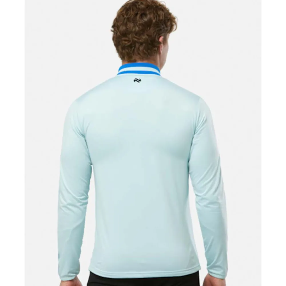 Sale O'Neills Adult Kilkenny Nepal Half Zip Top Blue