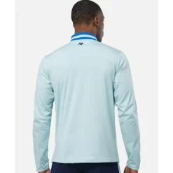 Clearance O'Neills Adult Limerick Nepal Half Zip Top Blue