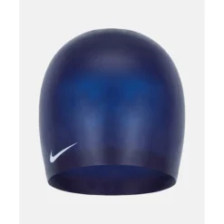 Sale Nike Adult Silicone Swim Cap Navy