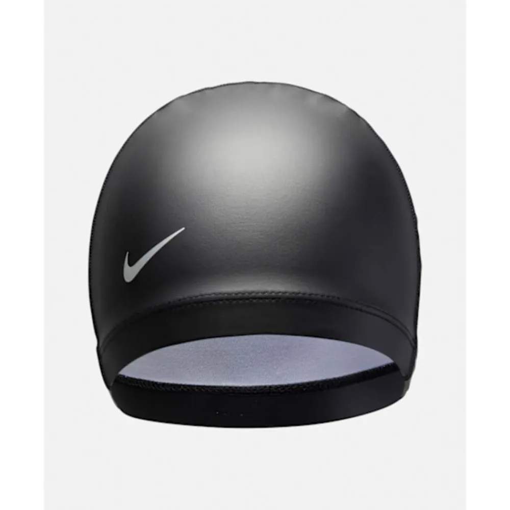 Outlet Nike Adult Synthetic Coated Swim Cap Black