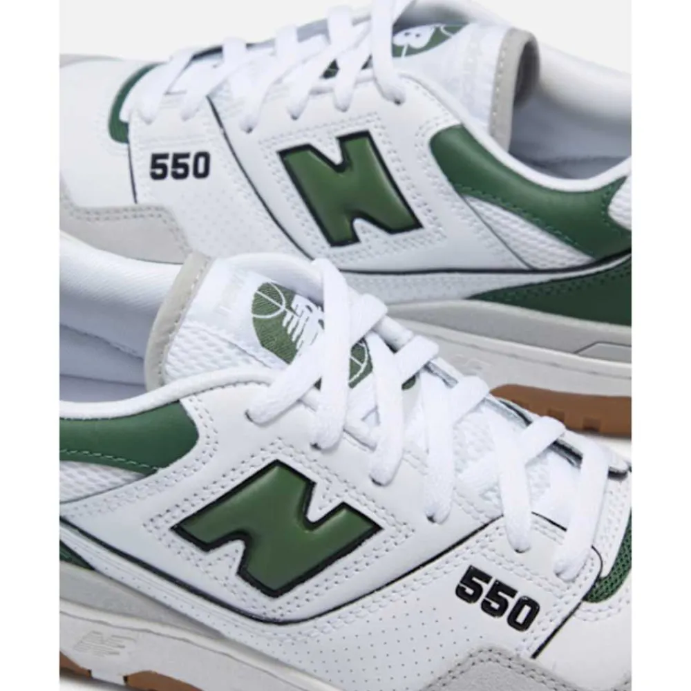 Hot New Balance Adults 550 Trainers Green