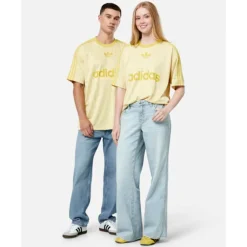 Online adidas Originals Adults Adicolor Poly T-Shirt Yellow
