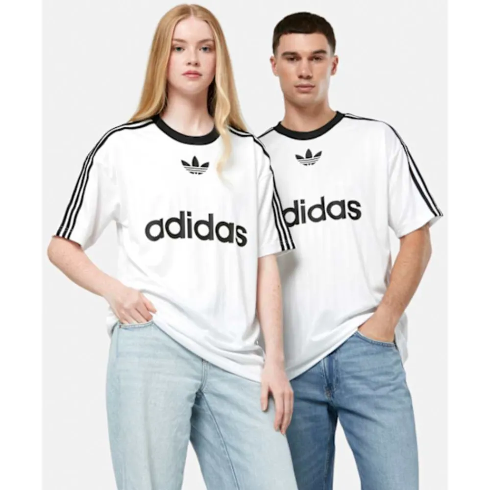 Hot adidas Originals Adults Adicolor Poly T-shirt White