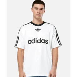 Hot adidas Originals Adults Adicolor Poly T-shirt White