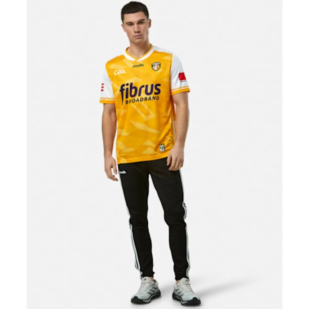 Outlet O'Neills Adults Antrim 24/25 Home Jersey Yellow