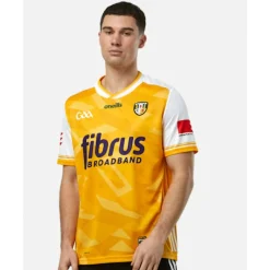 Outlet O'Neills Adults Antrim 24/25 Home Jersey Yellow