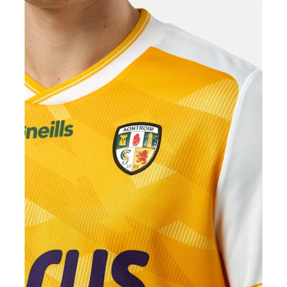 Outlet O'Neills Adults Antrim 24/25 Home Jersey Yellow