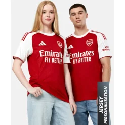 Sale adidas Adults Arsenal 25/26 Home Jersey Red