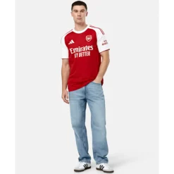 Sale adidas Adults Arsenal 25/26 Home Jersey Red