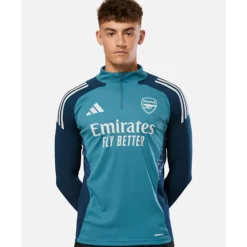 Discount adidas Adults Arsenal Training Half Zip Top Black