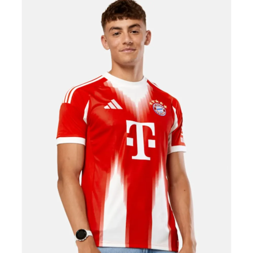 Best adidas Adults Bayern Munich 25/26 Home Jersey Red
