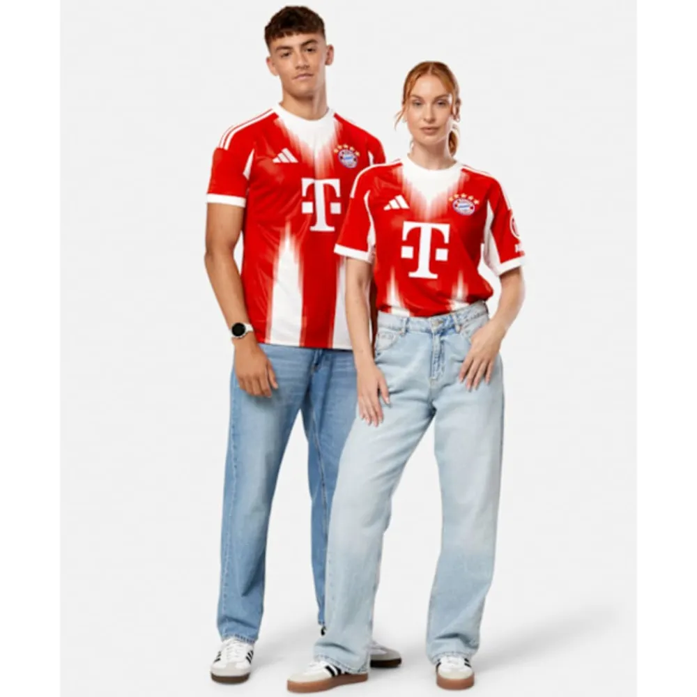 Best adidas Adults Bayern Munich 25/26 Home Jersey Red