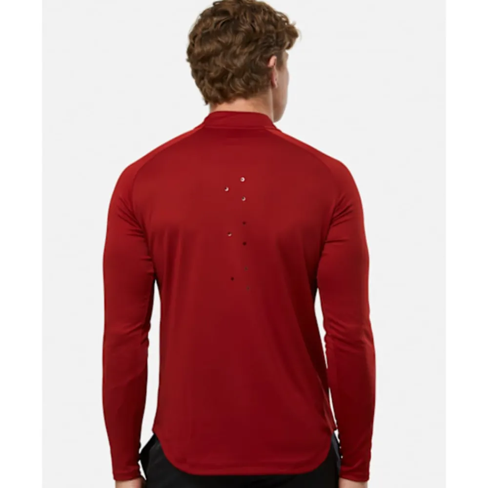 Discount Canterbury Adults British And Irish Lions Half Zip Top Red