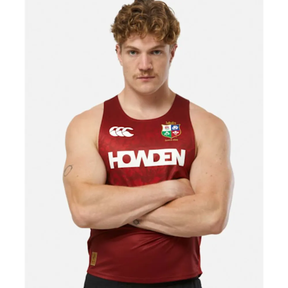 Outlet Canterbury Adults British And Irish Lions Singlet Red
