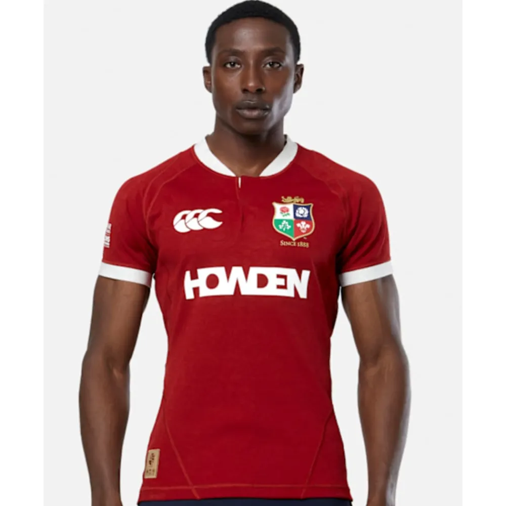 Outlet Canterbury Adults British And Irish Lions Players Jersey Red