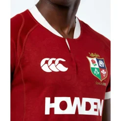 Outlet Canterbury Adults British And Irish Lions Players Jersey Red