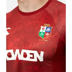 Fashion Canterbury Adults British And Irish Lions T-Shirt Red