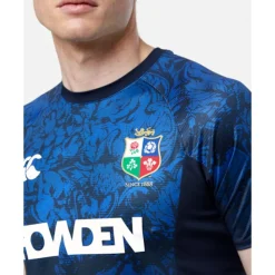 Discount Canterbury Adults British And Irish Lions T-Shirt Navy