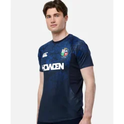 Discount Canterbury Adults British And Irish Lions T-Shirt Navy