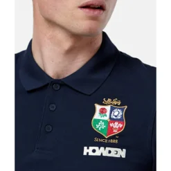 Discount Canterbury Adults British And Irish Lions Pique Polo Navy