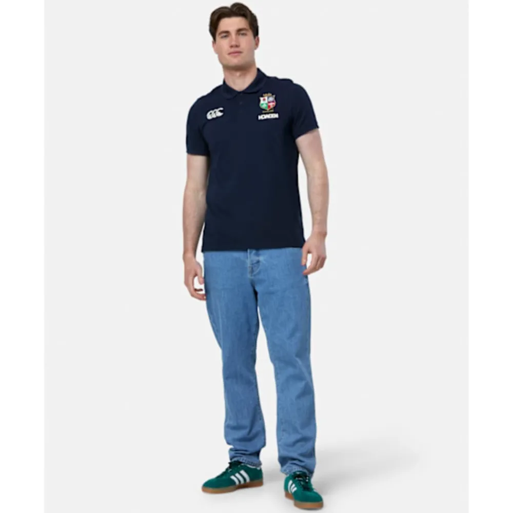 Discount Canterbury Adults British And Irish Lions Pique Polo Navy