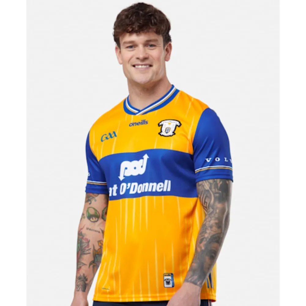 Discount O'Neills Adults Clare 25/26 Home Jersey Yellow