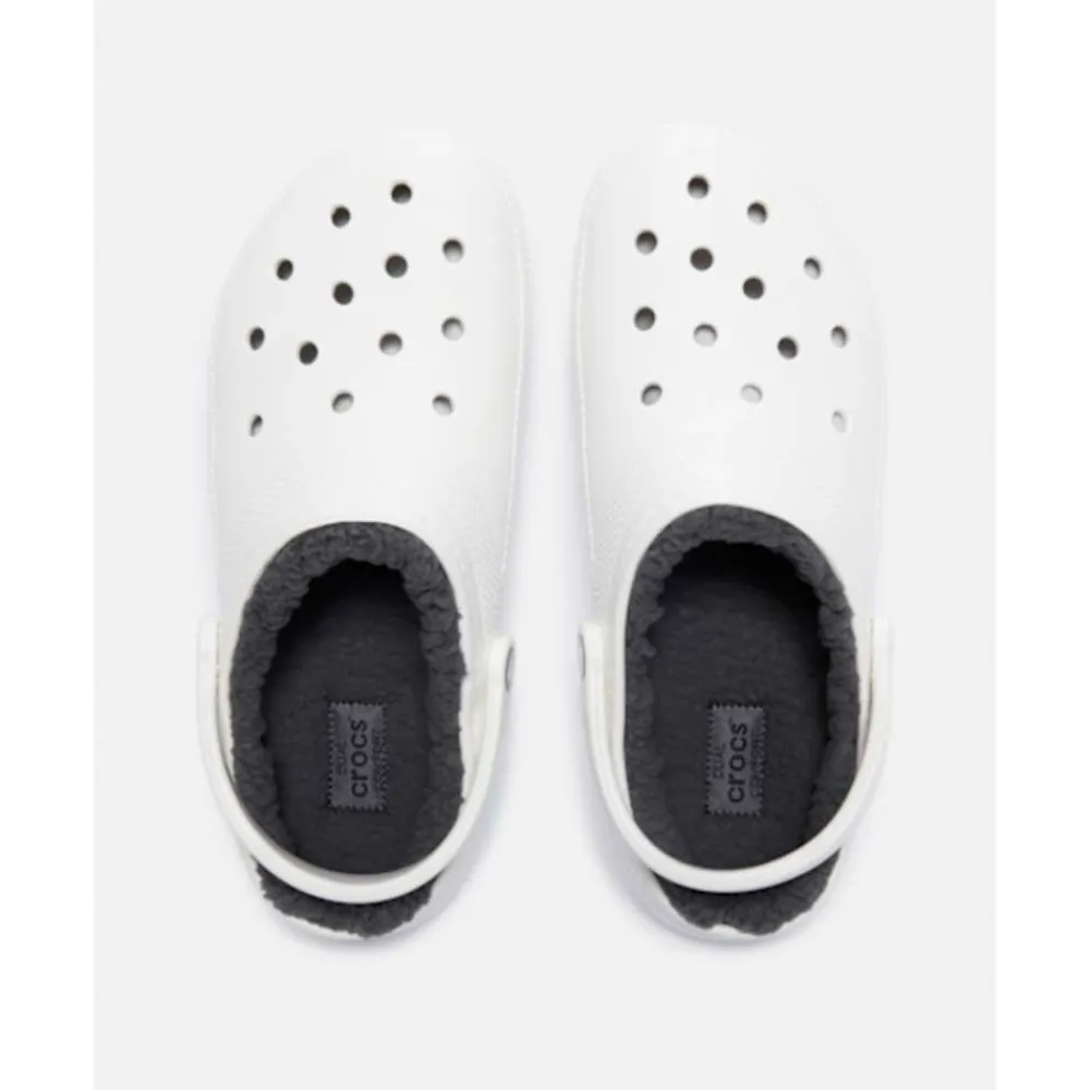 Best Crocs Adults Classic Fuzz Lined Clog White