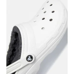 Best Crocs Adults Classic Fuzz Lined Clog White