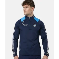 New O'Neills Adults Dublin Dynamo Half Zip Top Navy