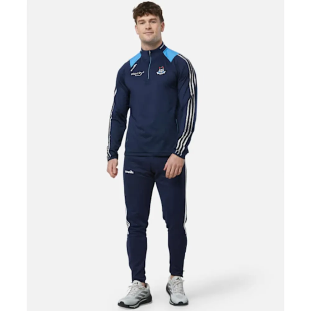New O'Neills Adults Dublin Dynamo Half Zip Top Navy