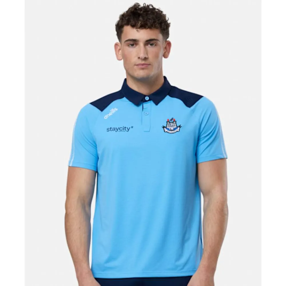 Discount O'Neills Adults Dublin Dynamo Polo Shirt Blue