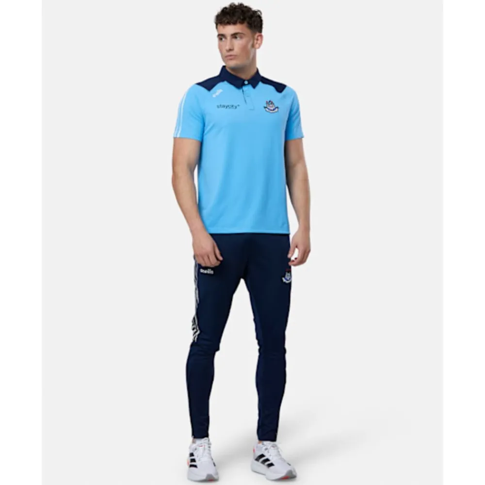Discount O'Neills Adults Dublin Dynamo Polo Shirt Blue