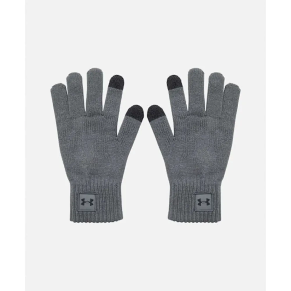 New Under Armour Adults Halftime Gloves Grey
