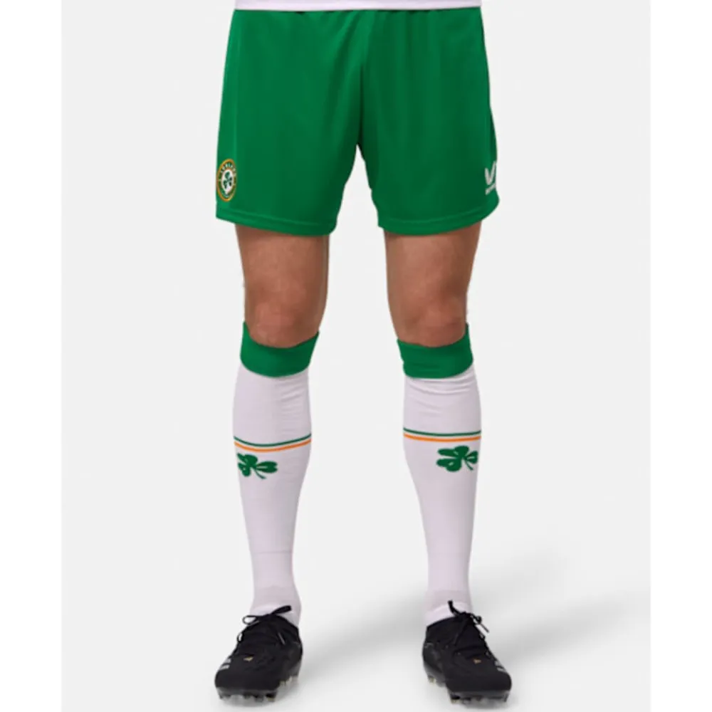 Hot Castore Adults Ireland Away Shorts Green
