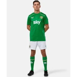 Outlet Castore Adults Ireland Home Shorts White