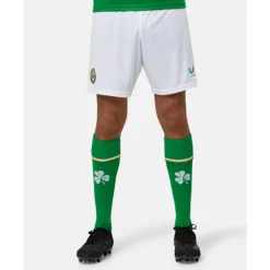 Outlet Castore Adults Ireland Home Shorts White