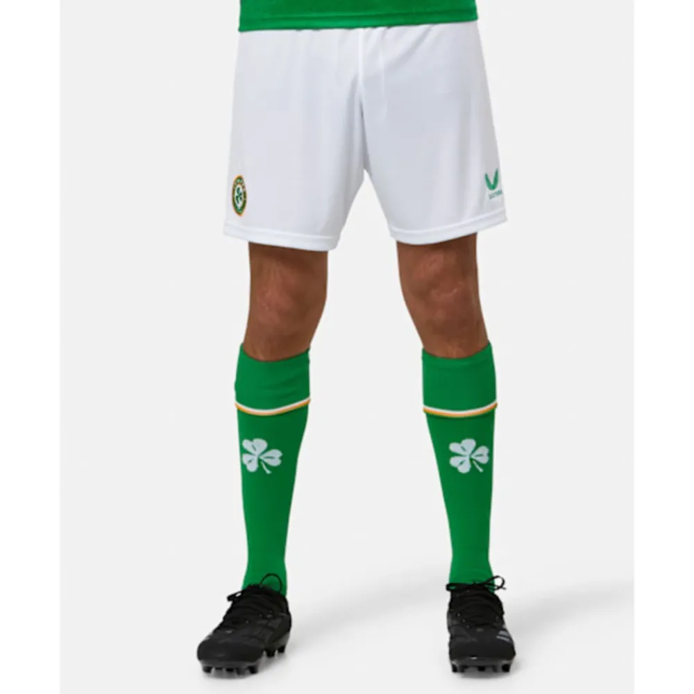 Outlet Castore Adults Ireland Home Shorts White