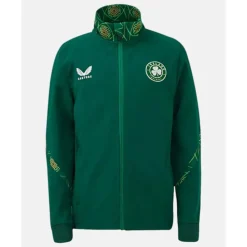 New Castore Adults Ireland League Matchday Anthem Jacket Black