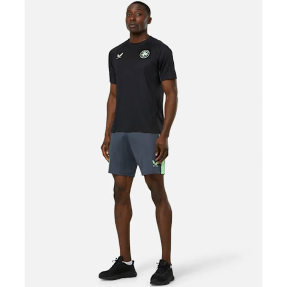 Hot Castore Adults Ireland Pro Training Shorts Black