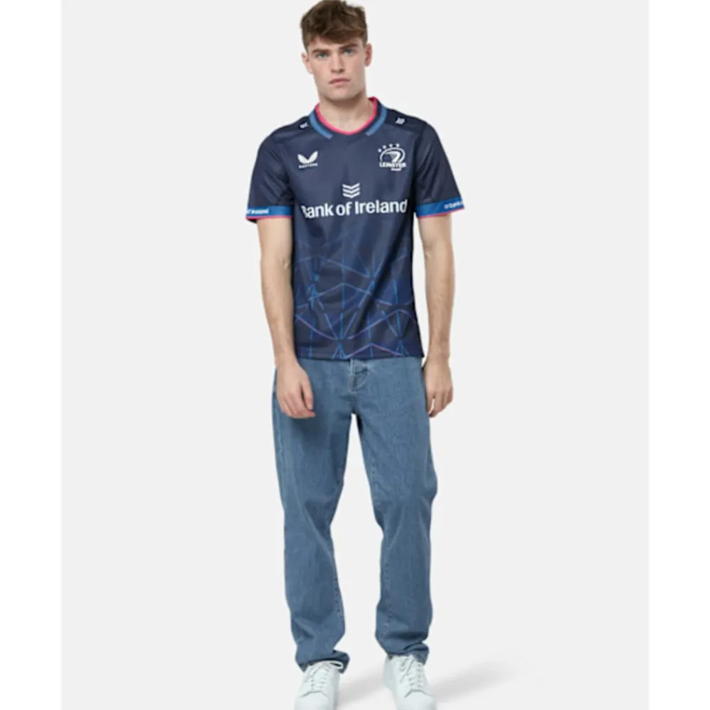 New Castore Adults Leinster 23/24 European Jersey Navy
