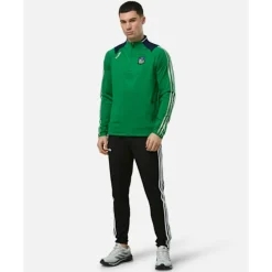 Discount O'Neills Adults Limerick Dynamo Half Zip Top Green