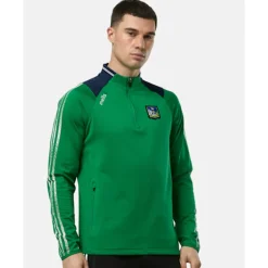 Discount O'Neills Adults Limerick Dynamo Half Zip Top Green